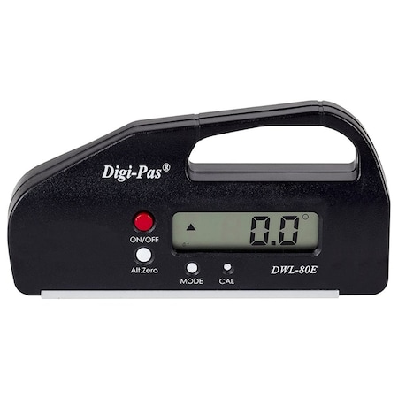 Digi-Pas Pocket Size Digital Level, Electronic Angle Gauge, Protractor, Angle Finder, 01 deg, 4 inch 2-00081-99